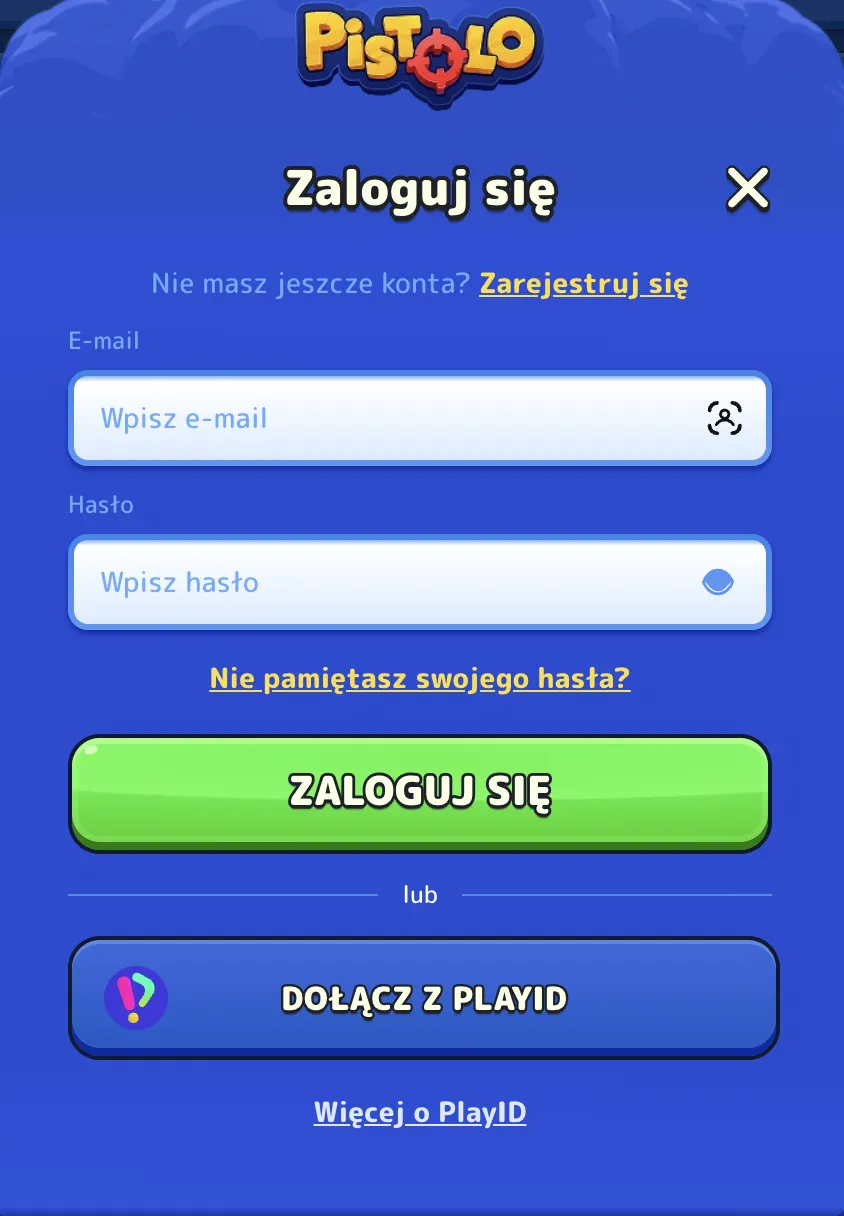 Pistolo login